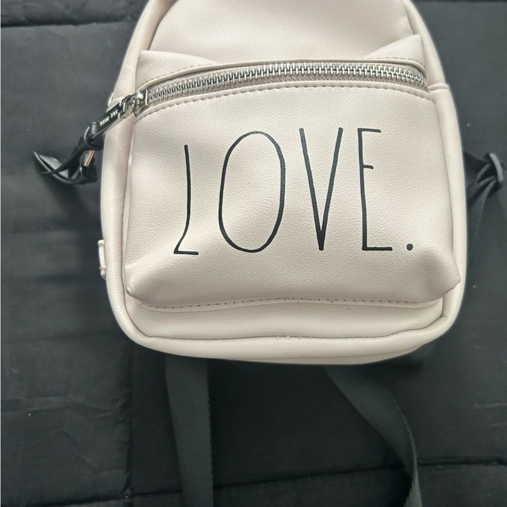 Rae Dunn Love Super Cute Mini Backpack NWOT